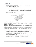 Предварительный просмотр 3 страницы Dialight HLDxx4KN-10YR Installation And Maintenance Manual