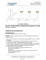 Preview for 5 page of Dialight SafeSite D564B13001 Manual