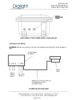 Preview for 8 page of Dialight SafeSite D564B13001 Manual