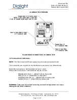 Preview for 14 page of Dialight SafeSite D564B13001 Manual