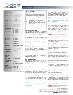 Preview for 3 page of Dialight SafeSite Operating Instructions Manual