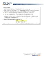 Preview for 5 page of Dialight SafeSite Operating Instructions Manual