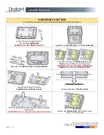 Preview for 2 page of Dialight Vigilant Bulkhead Replacement Instructions