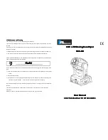 Preview for 1 page of Dialighting IS90-MH User Manual