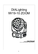 Preview for 1 page of Dialighting IW19-10 ZOOM User Manual