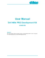 Preview for 1 page of Dialog Semiconductor DA1469 PRO series User Manual