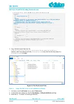 Предварительный просмотр 43 страницы Dialog Semiconductor DA16 Series Getting Started Manual