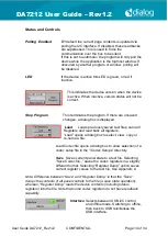 Предварительный просмотр 14 страницы Dialog Semiconductor DA7212 User Manual