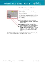 Предварительный просмотр 15 страницы Dialog Semiconductor DA7212 User Manual