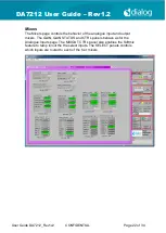 Предварительный просмотр 22 страницы Dialog Semiconductor DA7212 User Manual