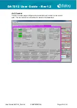 Предварительный просмотр 25 страницы Dialog Semiconductor DA7212 User Manual