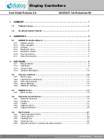 Preview for 2 page of Dialog Semiconductor DA852 Series User Manual