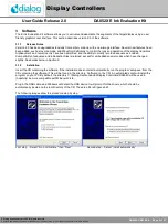 Preview for 9 page of Dialog Semiconductor DA852 Series User Manual