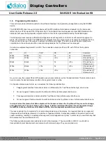 Preview for 28 page of Dialog Semiconductor DA852 Series User Manual