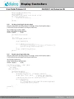 Preview for 30 page of Dialog Semiconductor DA852 Series User Manual