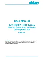 Dialog DA14585 User Manual предпросмотр