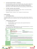 Предварительный просмотр 9 страницы Dialog Fixed Broadband User Manual