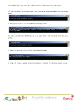 Предварительный просмотр 25 страницы Dialog Fixed Broadband User Manual