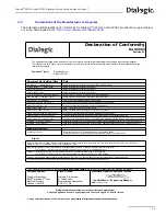 Предварительный просмотр 23 страницы Dialogic SS7G21 Hardware Manual