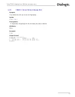 Предварительный просмотр 79 страницы Dialogic SS7G2X User Manual
