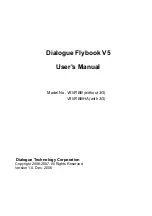 Dialogue Flybook V5W1BB User Manual preview