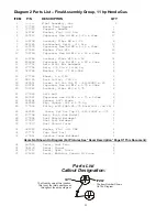 Preview for 31 page of Diamant F60000 Operating Instructions And Parts List Manual