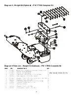 Preview for 44 page of Diamant F60000 Operating Instructions And Parts List Manual