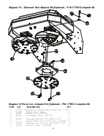 Preview for 45 page of Diamant F60000 Operating Instructions And Parts List Manual