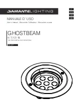 Предварительный просмотр 1 страницы Diamante GHOSTBEAM 12 User Manual