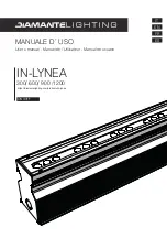 Diamante IN-LYNEA 1200 User Manual preview