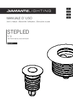 Предварительный просмотр 1 страницы Diamante STEPLED 1 User Manual