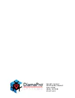 Предварительный просмотр 24 страницы DiamaPro Systems DX26-P Owner'S Manual