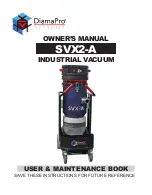 DiamaPro Systems SVX2-A Owner'S Manual предпросмотр