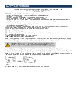 Предварительный просмотр 3 страницы DiamaPro Systems WVX Owner'S Manual