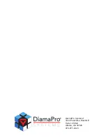 Предварительный просмотр 8 страницы DiamaPro Systems WVX Owner'S Manual