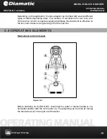 Предварительный просмотр 19 страницы Diamatic BGS-250 Operating Manual