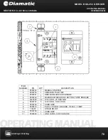 Предварительный просмотр 70 страницы Diamatic BGS-250 Operating Manual