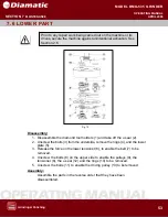 Предварительный просмотр 54 страницы Diamatic BMG-535 Operating Manual