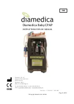 Diamedica Baby CPAP Instructions For Use Manual предпросмотр