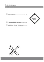 Preview for 2 page of Diamond Air KUE-105 DTN10 Owner'S Manual