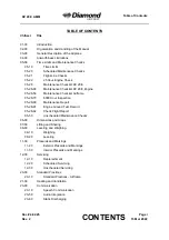 Preview for 3 page of Diamond Aircraft DV 20 E 2022 Airplane Maintenance Manual