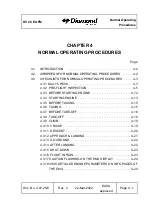 Предварительный просмотр 97 страницы Diamond Aircraft DV 20 E Flight Manual