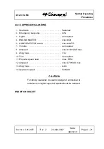 Preview for 117 page of Diamond Aircraft DV 20 E Flight Manual