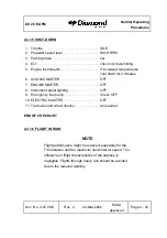 Preview for 119 page of Diamond Aircraft DV 20 E Flight Manual