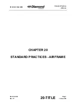 Preview for 239 page of Diamond Aircraft DV 20 KATANA Maintenance Manual