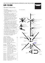 Preview for 1 page of Diamond Antenna CP-725H Operation Instructions