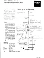 Diamond Antenna D-130J Operating Manual preview