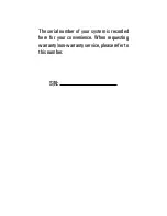 Предварительный просмотр 2 страницы Diamond Audio Technology HEX S400 Owner'S Manual