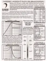 Предварительный просмотр 5 страницы Diamond Audio Technology M3081 Series Owner'S Manual