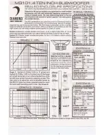 Предварительный просмотр 7 страницы Diamond Audio Technology M3081 Series Owner'S Manual